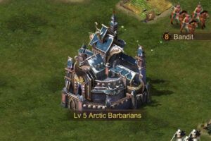 Evony Arctic Barbarians Invasion Castle
