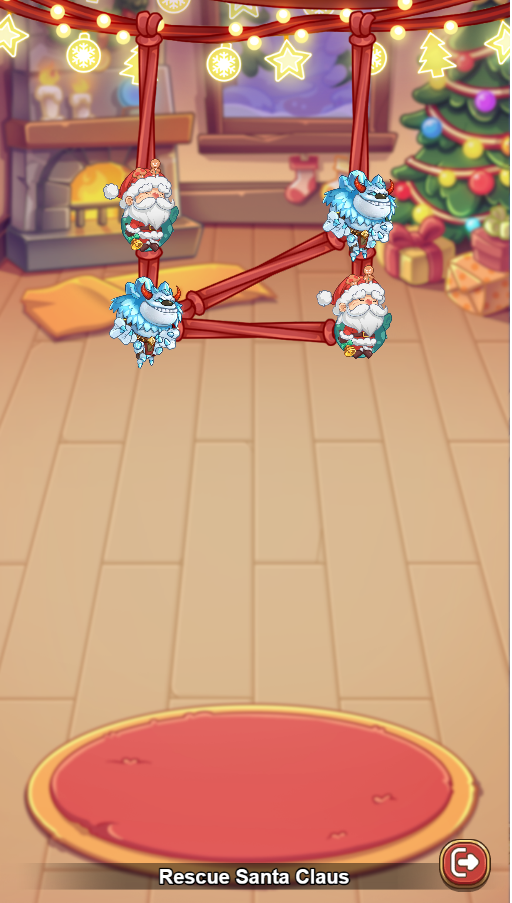 Legend of Mushroom Snowland Rescue cut santa leak