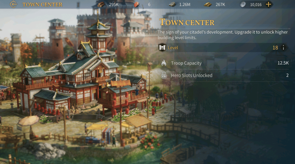 Age of Empires Mobile Town Center Leveling Guide: Town Center Level