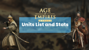 Age of Empires Units List and Stats Thumbnail