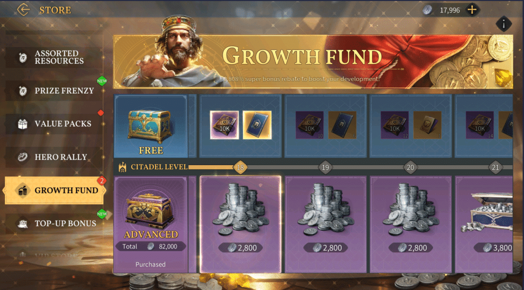 Age of Empires Mobile Tower Guide - Growth Fund