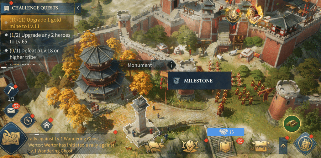 Age of Empires Mobile Milestone Guide - Monument