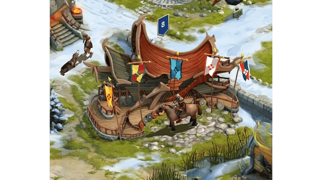 Vikings War of Clans War Bloc Guide Melee Troops 81 Vikings War of Clans War Bloc Base