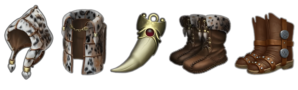 Vikings War of Clans Leather Straps Guide Leather Straos Item Vikings War of Clans Leather Straps Guide - Leather Straos Item