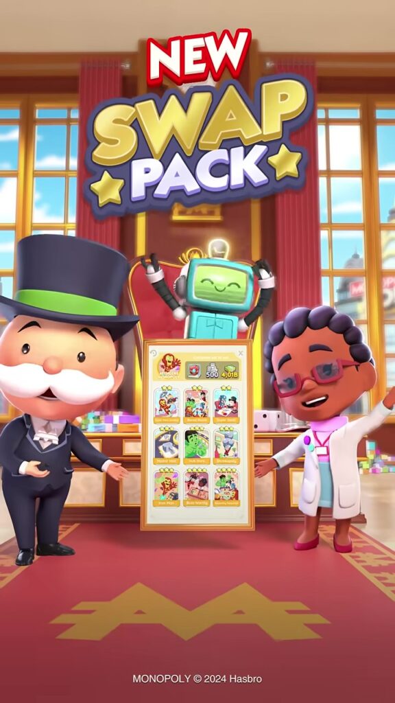 Monopoly Go Swap Pack Guide SP4 1 Monopoly Go Swap Pack Guide: Swap1