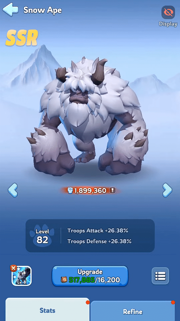 Whiteout Survival Snow Ape 가이드 - Theria Games