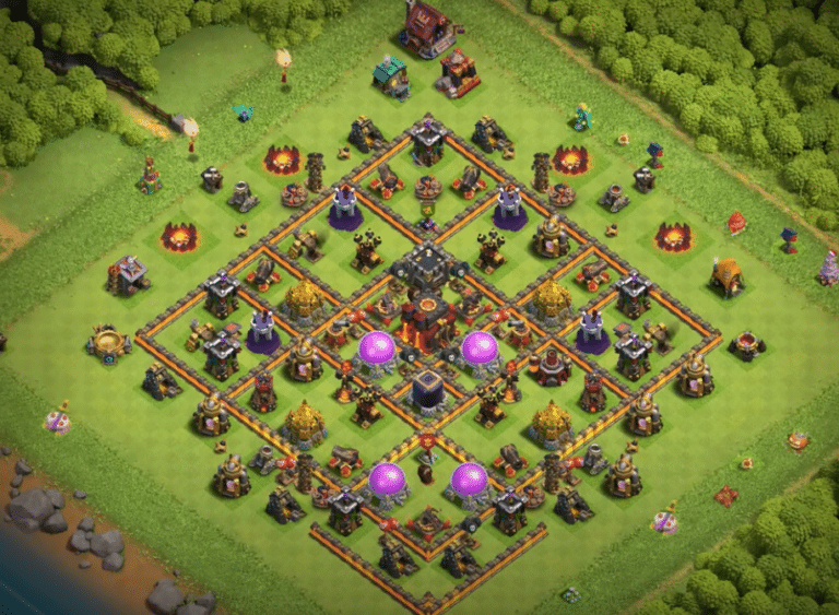 Clash Of Clans Best Townhall 10 Base Layouts - Theria Games