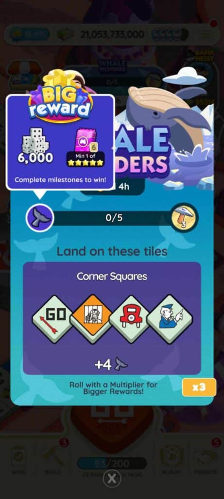 Monopoly Go Whale Wonders Guide 6 Monopoly Go Whale Wonders Guide: Rewards