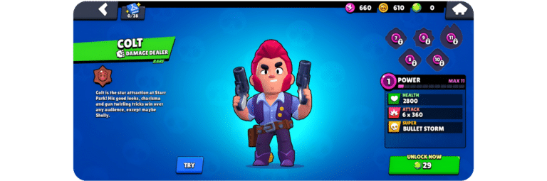 Brawl Stars Colt Guide