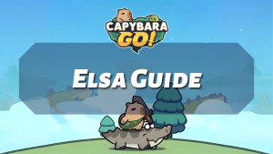 Capybara Go Elsa Guide