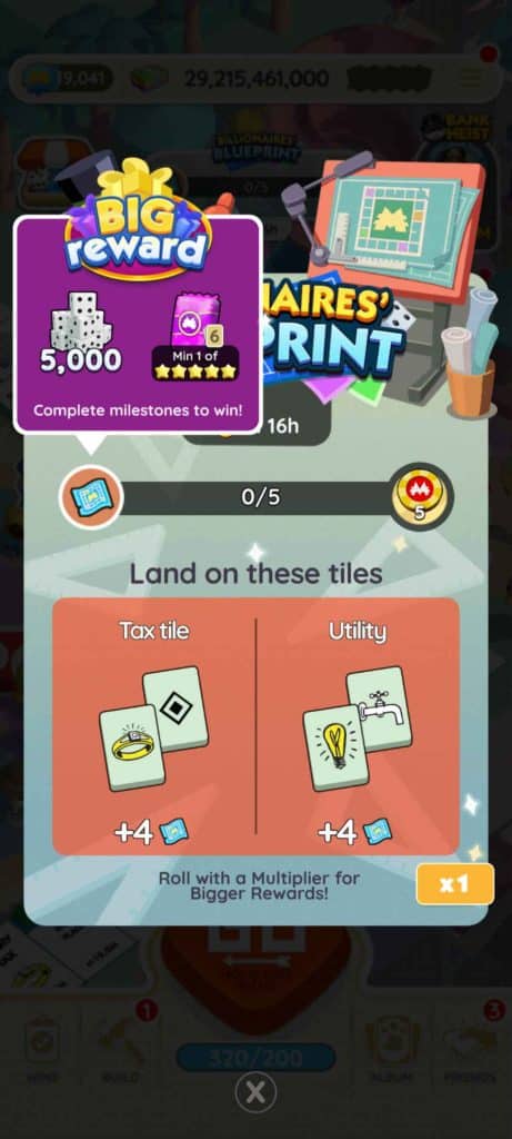 Monopoly Go Billionaires Blueprint Monopoly Go Billionaires Blueprint Rewards Monopoly Go Billionaires Blueprint: Rewards