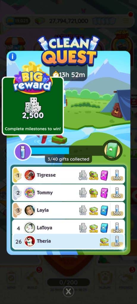 Monopoly Go Clean Quest Monopoly Go Clean Quest Reward Monopoly Go Clean Quest: Rewards