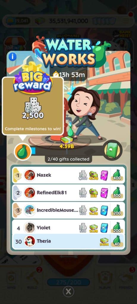 Monopoly Go Water Works Monopoly Go Water Works Reward Monopoly Go Water Works: Rewards