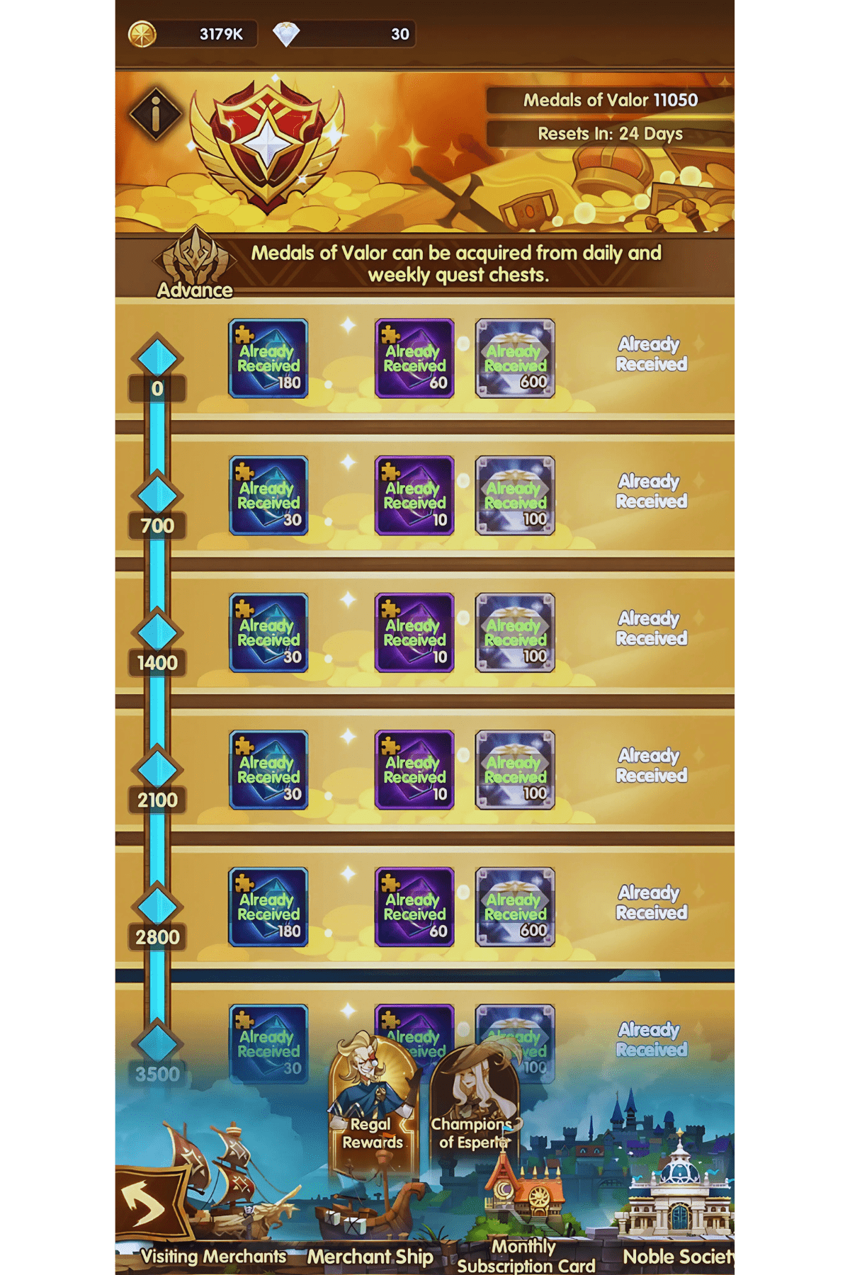 AFK Arena Merchants Guide