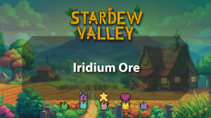 Stardew Valley Iridium Ore - Logo