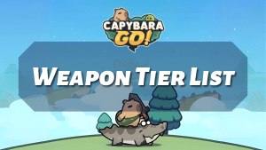 Capybara Go Weapon Tier List - Logo
