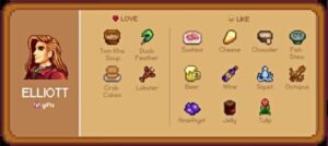Stardew Valley Elliott Guide - Theria Games