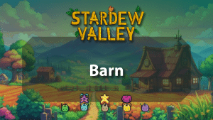Stardew Valley Barn - Logo