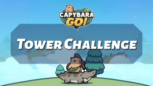 Capybara Go Tower Challenge - Logo