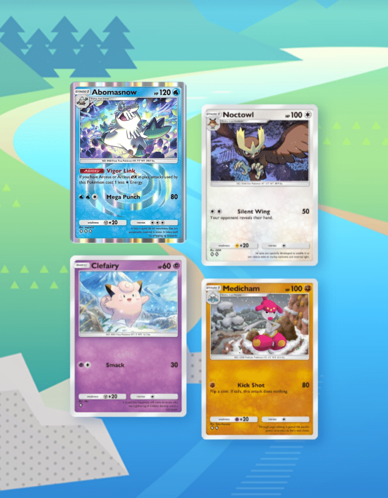 Pokemon TCG Pocket Triumphant Light Guide Abomasnow of Mt. Coronet Pokemon TCG Pocket Triumphant Light