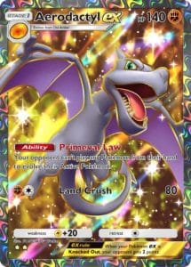 Pokemon TCG Pocket Mythical Island Aerodactyl ex1 Pokemon TCG Pocket Mythical Island - Aerodactyl ex1