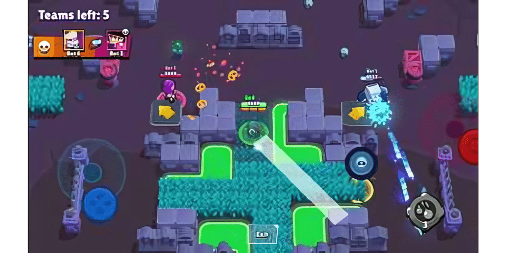 Brawl Stars Forsaken Falls Guide Braw Stars Bushes in Middle 1 Brawl Stars Forsaken Falls Bushes in Middle