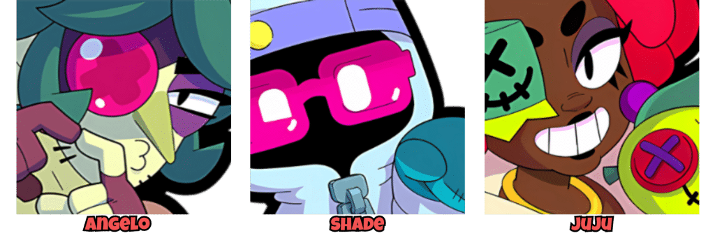 Brawl Stars Crispy Crypt Guide Brawl Stars Angelo Shade and Juju Brawl Stars Crispy Crypt Angelo, Shade and Juju