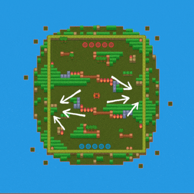 Brawl Stars Arctic Extraction Guide Brawl Stars Arctic Extraction Side Flanks Brawl Stars Arctic Extraction Side Lanes