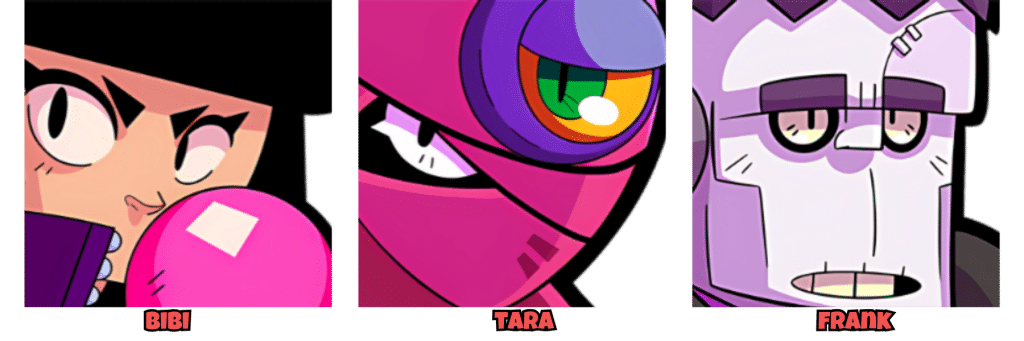 Brawl Stars Concealed Damage Guide Brawl Stars Bibi Tara and Frank Brawl Stars Concealed Damage Bibi, Tara, and Frank