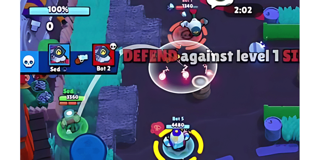 Brawl Stars Mecha Match Guide Brawl Stars Bushes on the Side 2 Brawl Stars Mecha Match Bushes on the Side