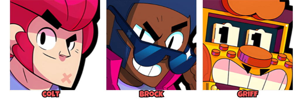 Brawl Stars Brawl Ball Guide Brawl Stars Colt Brock Griff 1 Brawl Stars Brawl Ball Wall Breaker