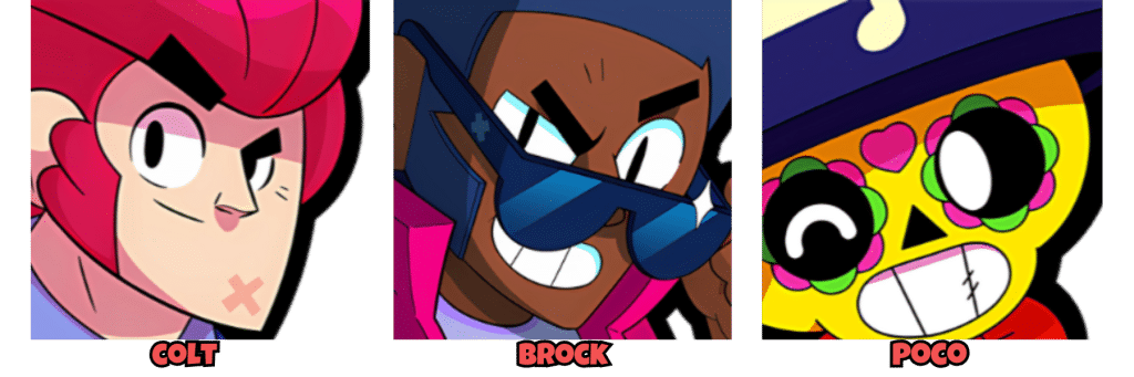 Brawl Stars Lilypond Grove Guide Brawl Stars Colt Brock and Poco Brawl Stars Lilypond Grove Colt, Brock, and Poco