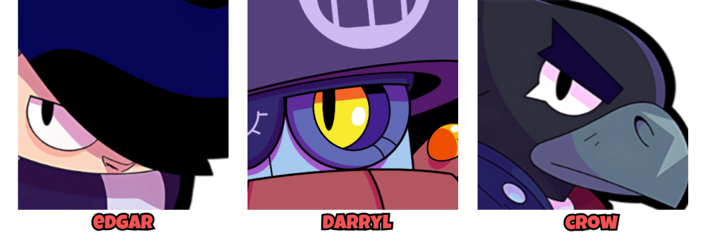 Brawl Stars Final Four Guide Brawl Stars Edgar Darryl and Crow Brawl Stars Final Four Edgar, Darryl, and Crow