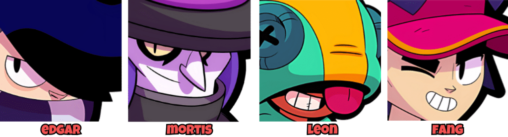 Brawl Stars Crispy Crypt Guide Brawl Stars Edgar Mortis Leon and Fang 1 Brawl Stars Crispy Crypt Edgar, Mortis, Leon and Fang