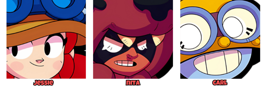 Brawl Stars Concealed Damage Guide Brawl Stars Jessie Nita and Carl Brawl Stars Concealed Damage Jessie, Nita, and Carl