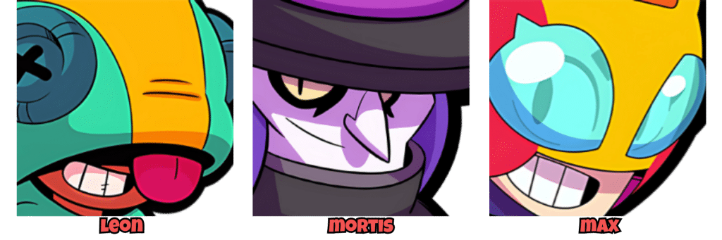 Brawl Stars Pocket Pass Guide Brawl Stars Leon Mortis and Max Brawl Stars Pocket Pass Leon, Mortis and Max