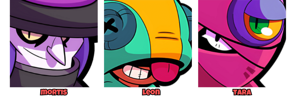 Brawl Stars Between the Rivers Guide Brawl Stars Mortis Leon Tara Brawl Stars Between the Rivers High Mobility Brawlers