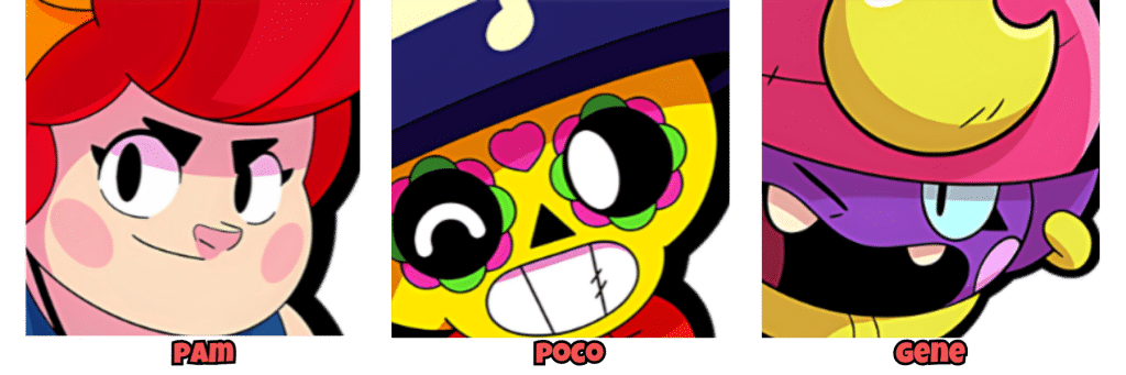 Brawl Stars Gem Fort Guide Brawl Stars Pam Poco and Gene Brawl Stars Gem Fort