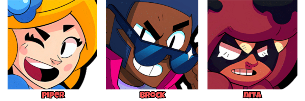 Brawl Stars Forsaken Falls Guide Brawl Stars Piper Brock and Nita Brawl Stars Forsaken Falls Piper, Brock, and Nita