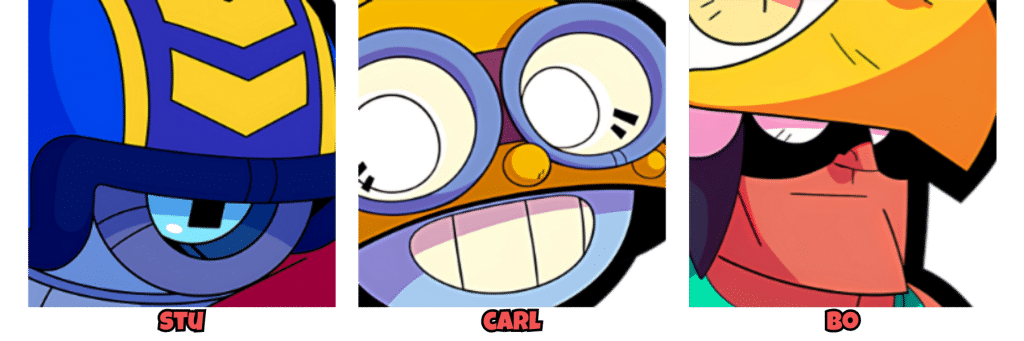 Brawl Stars Kaboom Canyon Guide Brawl Stars Stu Carl and Bo 1 Brawl Stars Kaboom Canyon Stu, Carl, and Bo