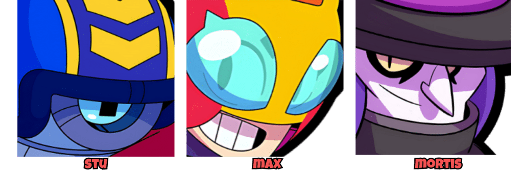 Brawl Stars Beachcombers Guide Brawl Stars Stu Max and Mortis Brawl Stars Beachcombers Brawlers with High Mobility