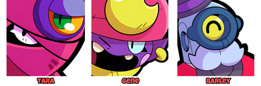 Brawl Stars Buddy Brawl Guide Brawl Stars Tara Gene Barley Brawl Stars Buddy Brawl