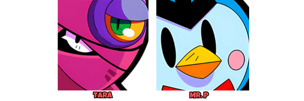 Brawl Stars Bouncy Bowl Guide Brawl Stars Tara and Mr. P Brawl Stars Bouncy Bowl Brawlers with Area Control and Disruption