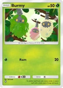 Pokemon TCG Pocket Grass Mass Outbreak Burmy Pokemon TCG Pocket Grass Mass Outbreak - Burmy