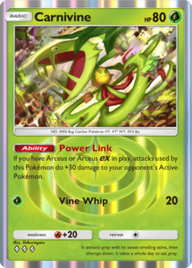 Pokemon TCG Pocket Grass Mass Outbreak Carnivine 2 Pokemon TCG Pocket Grass Mass Outbreak - Carnivine 2