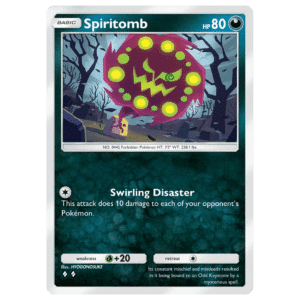 Pokemon TCG Pocket Darkness Mass Outbreak Darkness Spiritomb Pokemon TCG Pocket Darkness Mass Outbreak - Darkness Spiritomb