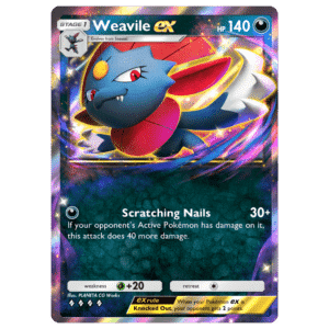 Pokemon TCG Pocket Darkness Mass Outbreak Darkness Weavile Ex Pokemon TCG Pocket Darkness Mass Outbreak - Darkness Weavile Ex