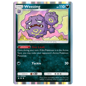 Pokemon TCG Pocket Darkness Mass Outbreak Darkness Weezing Pokemon TCG Pocket Darkness Mass Outbreak - Darkness Weezing