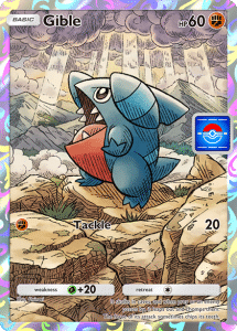 Pokemon TCG Pocket Gible Drop Event Gible Promo Card Pokemon TCG Pocket Gible Drop Event