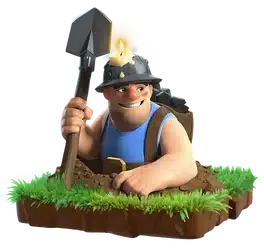 Clash of Clans Healing Tome Equipment Guide Miner clash of clans Clash of Clans Healing Tome Equipment Guide - miners icon